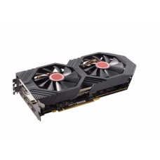 XFX - AMD Radeon RX 580 GTS XXX Edition 8GB GDDR5 PCI Express 3.0 Graphics Card - Black