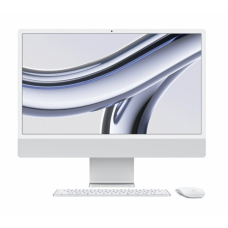 Apple - iMac 24" All-In-One - M3 chip - 8GB Memory - 256GB (Latest Model) - Silver